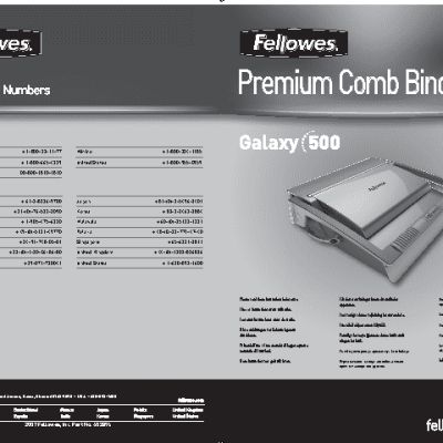 FELLOWES Galaxy-500