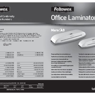 FELLOWES Mars A3