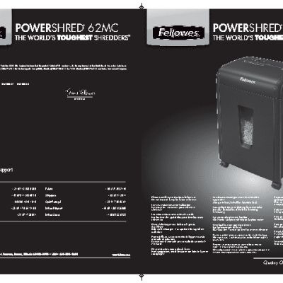 FELLOWES MicroShred 62MС (fs-46852)