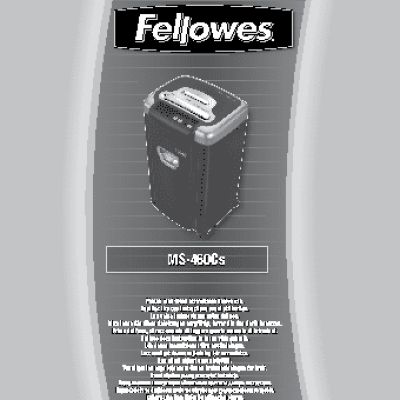 FELLOWES MS-460Cs
