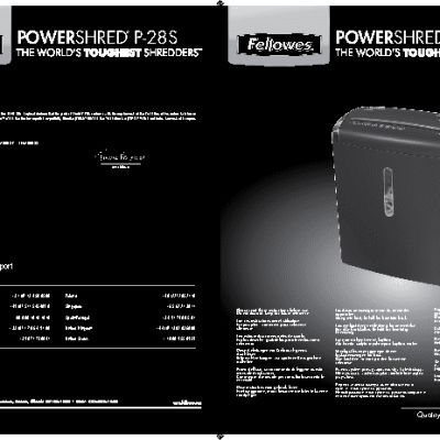 FELLOWES P-28S (fs-47101)