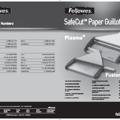 FELLOWES Plasma