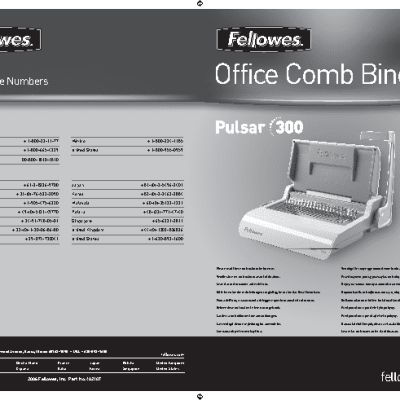 FELLOWES Pulsar-300
