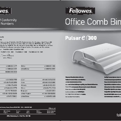 FELLOWES Pulsar-E 300