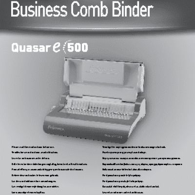 FELLOWES QUASAR-E (FS-56209)