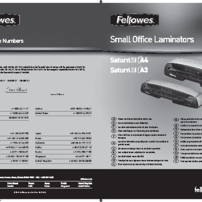 FELLOWES Saturn 3i A3 (fs-57360)