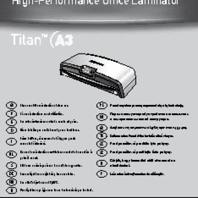 FELLOWES Titan A3