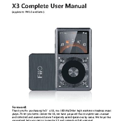 FIIO X3 2nd gen