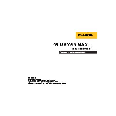 FLUKE 59 MAX+