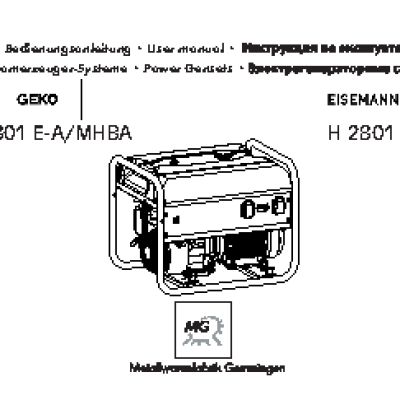 GEKO 2801 E-A/MHBA