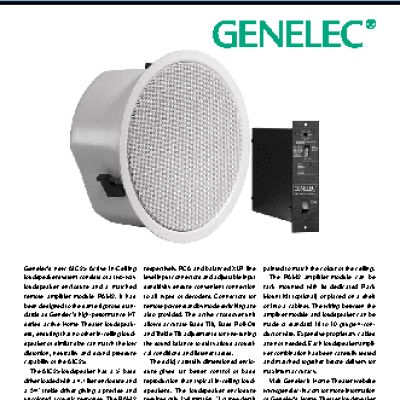 GENELEC AIC25