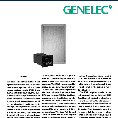 GENELEC AIW26
