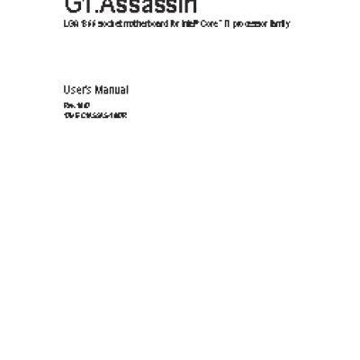 GIGABYTE G1.Assassin (rev. 1.0)