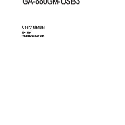 GIGABYTE GA-880GM-USB3 (rev. 3.1)