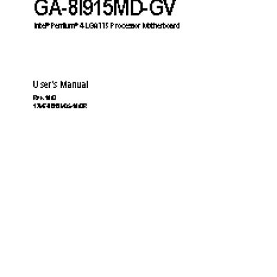 GIGABYTE GA-8I915MD-GV