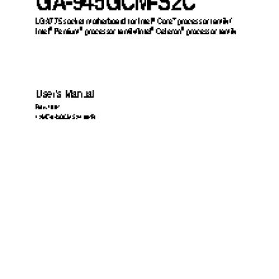 GIGABYTE GA-945GCM-S2C