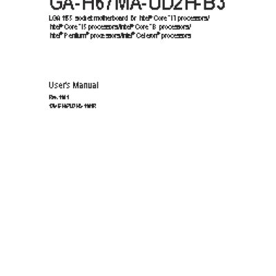 GIGABYTE GA-H67MA-UD2H-B3 (rev. 1.1)
