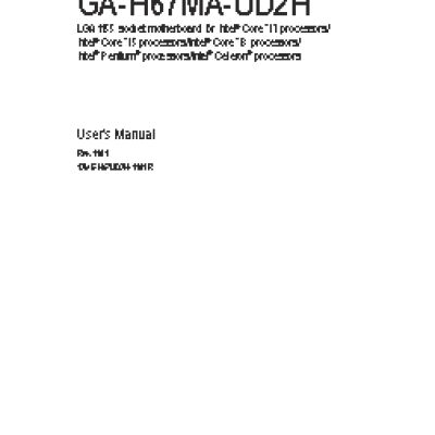 GIGABYTE GA-H67MA-UD2H (rev. 1.1)