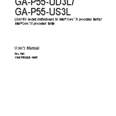 GIGABYTE GA-P55-UD3L (rev. 1.1)