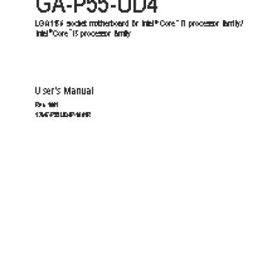 GIGABYTE GA-P55-UD4 (rev. 1.0)