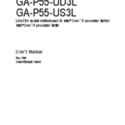 GIGABYTE GA-P55-US3L (rev. 2.1)