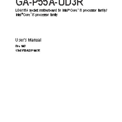 GIGABYTE GA-P55A-UD3P (rev. 1.0)