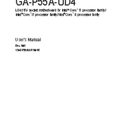 GIGABYTE GA-P55A-UD4P (rev. 2.0)