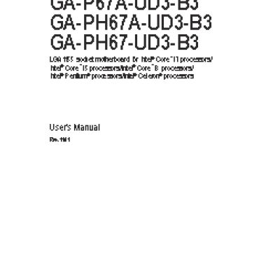 GIGABYTE GA-P67A-UD3-B3 (rev. 1.1)