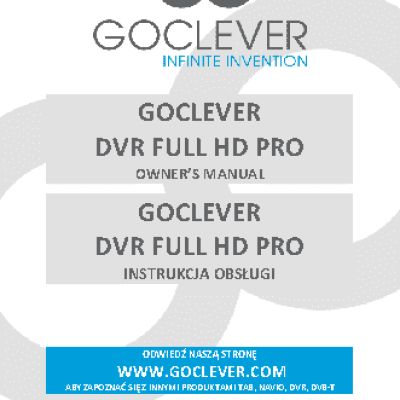 GOCLEVER DVR FULL HD PRO
