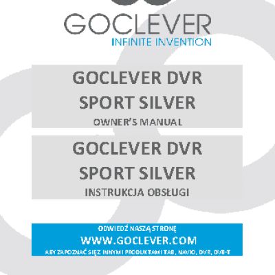 GOCLEVER DVR SPORT SILVER