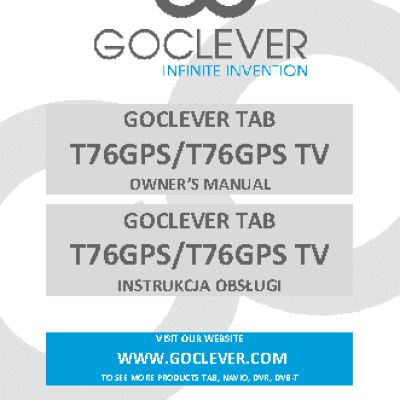 GOCLEVER TAB T76GPSTV