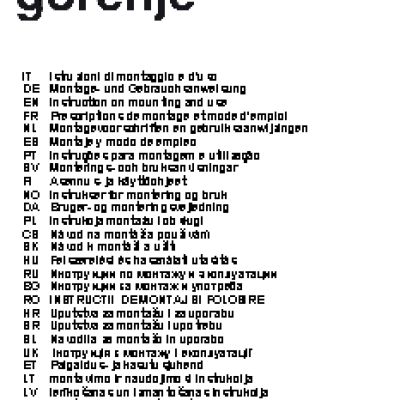 GORENJE DKG 552-ORA-W