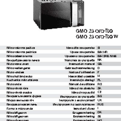 GORENJE GMO 23 ORA ITO