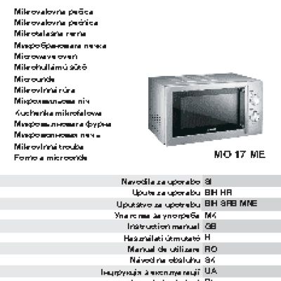 GORENJE MO 17 ME