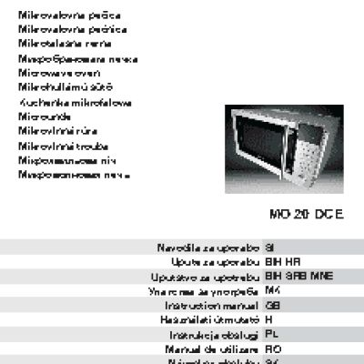 GORENJE MO 20 DGE