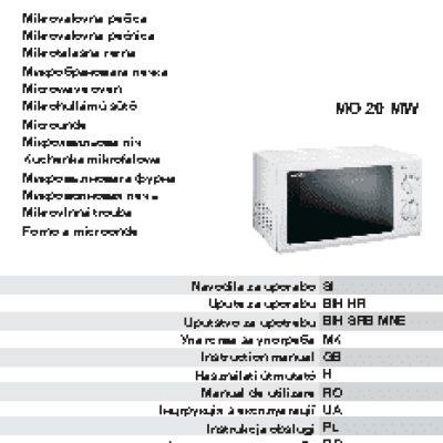GORENJE MO 20 MW