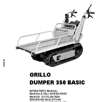 GRILLO Dumper 350 BASIC
