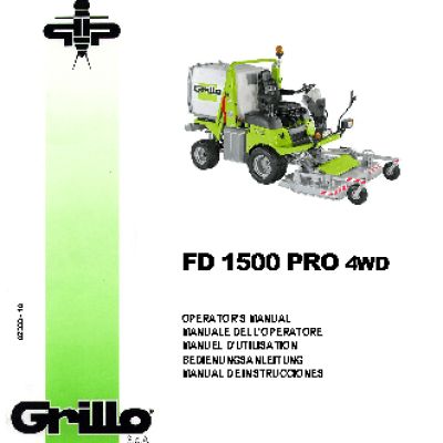 GRILLO FD 1500 PRO 4WD