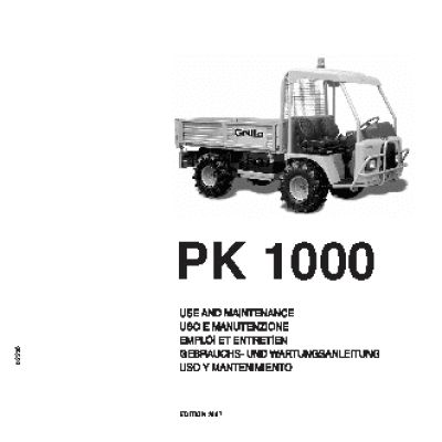 GRILLO PK 1000 4WD