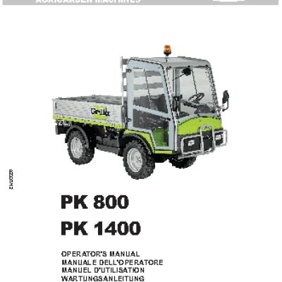 GRILLO PK 1400 4WD