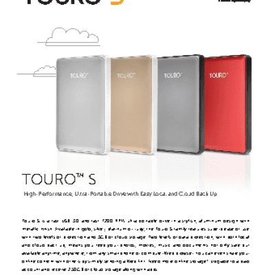 HITACHI 1Tb Touro S HTOSEA10001BCB