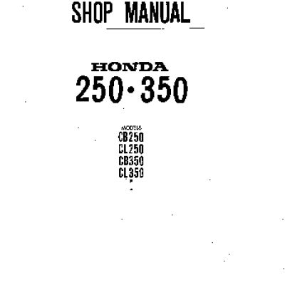 HONDA CB350 CL350