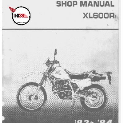 HONDA XL600R (1983-1984)