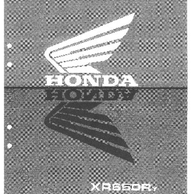 HONDA XR650R (2000)