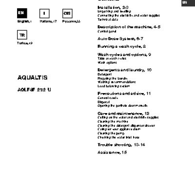 HOTPOINT-ARISTON AQLF8F 292 U