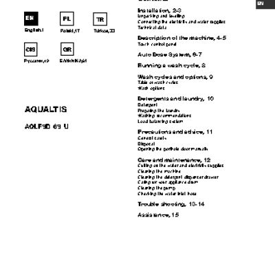 HOTPOINT-ARISTON AQLF9D 69 U