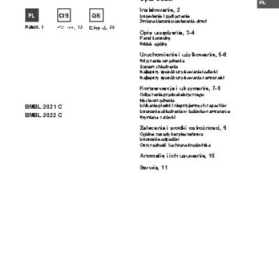 ARISTON BMBL 2021 C / BMBL 2022 C