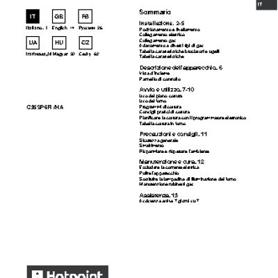 HOTPOINT-ARISTON C 35S P6 R / HA