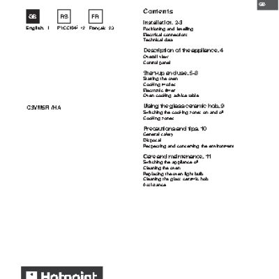 HOTPOINT-ARISTON C 3 VM5 R / HA