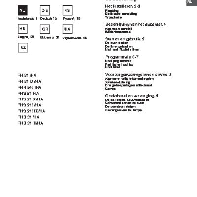 HOTPOINT-ARISTON FHR 540 AN
